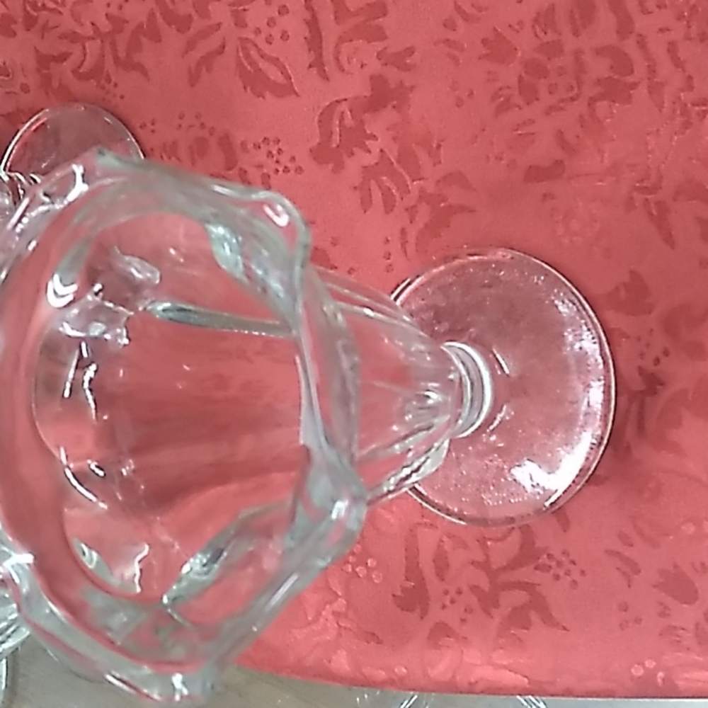Vintage ice cream Sunday glass dish